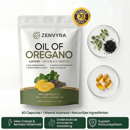 Oregano-olie — Speciaal voor een PDS-Gevoelige Darm