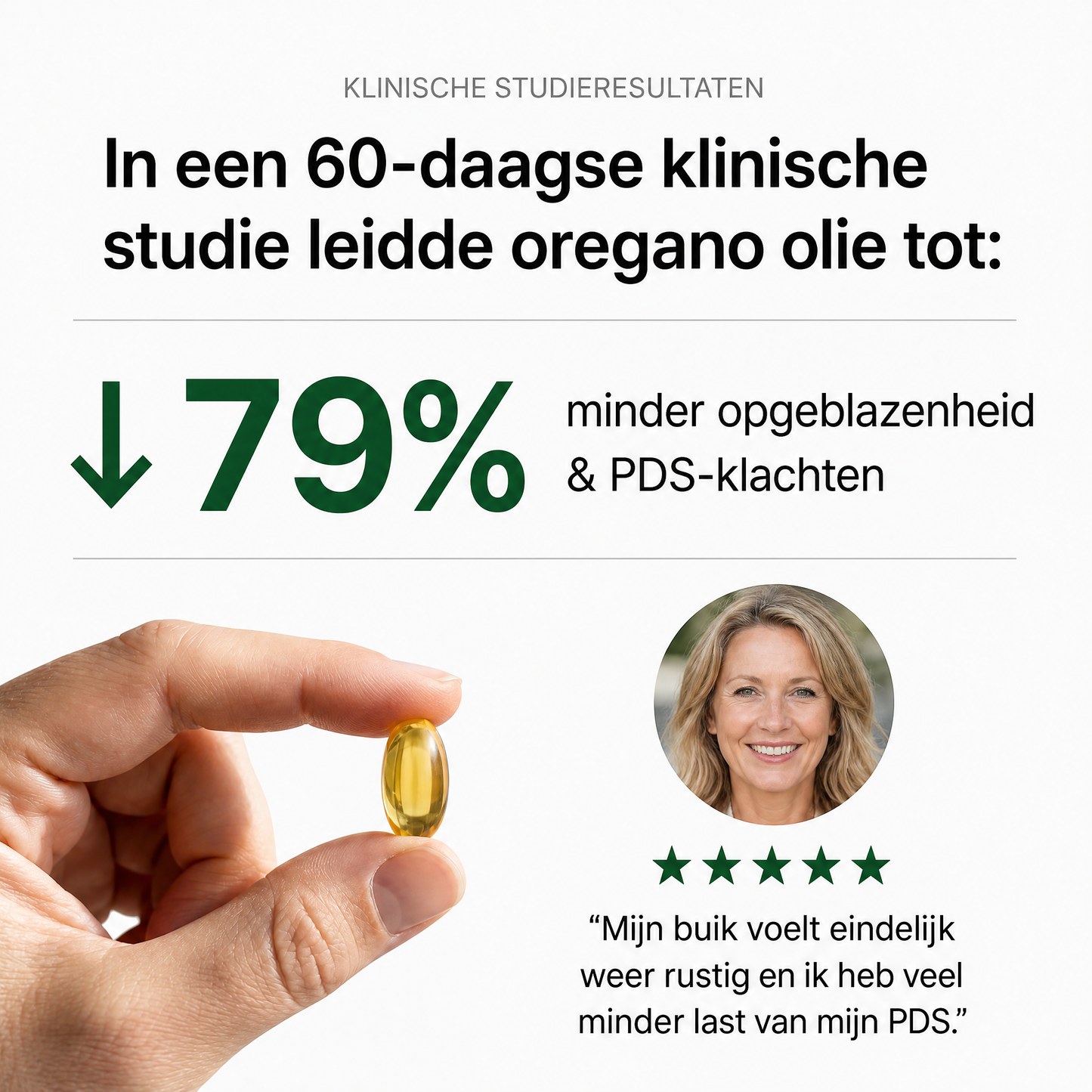 Oregano-olie — Speciaal voor een PDS-Gevoelige Darm