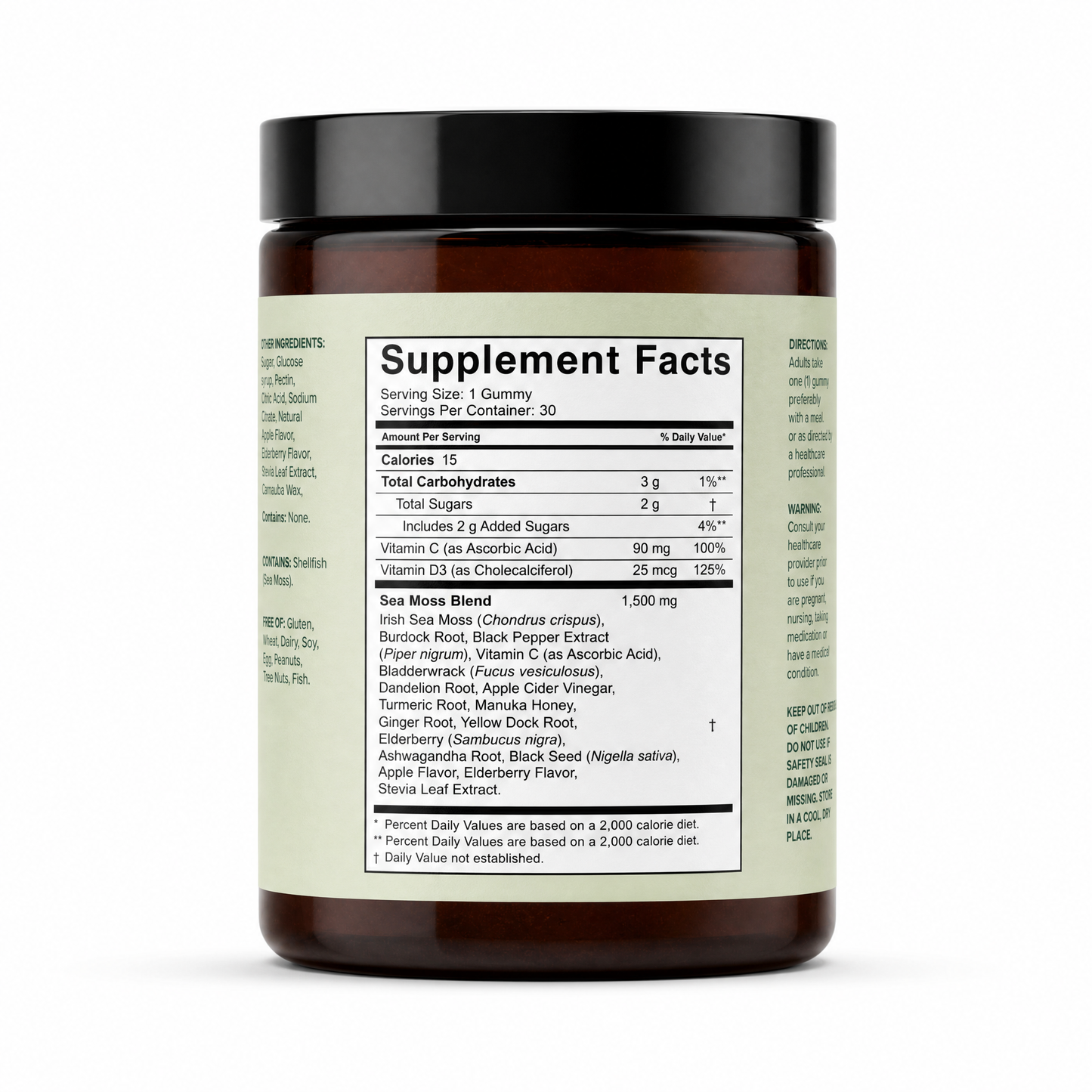 Sea Moss 16-In-1 Gummies