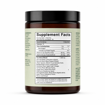 Sea Moss 16-In-1 Gummies