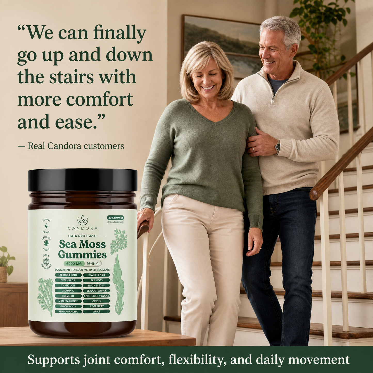 Sea Moss 16-In-1 Gummies - For Joint Relief & Mobility